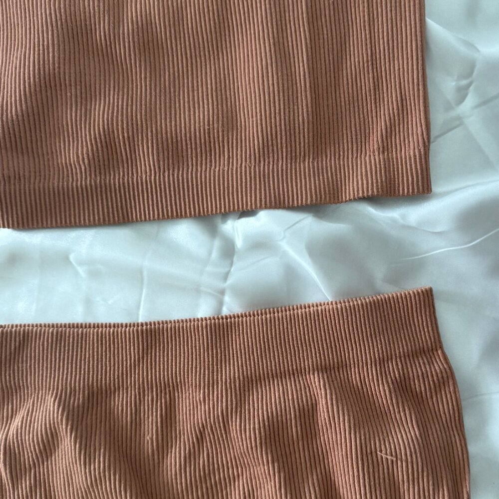 Zara Basic Two-Piece Ribbed Set - image 2